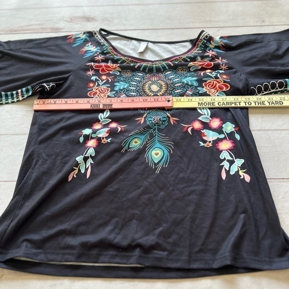 Nora Cora Size Large Blouse - Picture 6 of 8